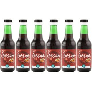 Bio Sesamöl 6x250 ml geröstet