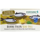 Hering-Filets zart 12x200g in Bio-Senf-Dill Creme