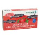 Wildlachs-Filets 48x200g in Bio-Tomate-Basilikum-Creme
