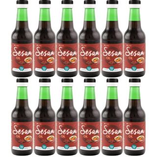 Bio Sesamöl 12x250 ml geröstet