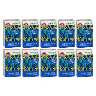 Sardinen-Filets 40x120g in Bio Olivenöl